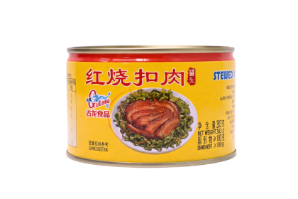 Gulong Stewed Pork Sliced 古龙红烧扣肉 383GM（VIP会员价：RM17.80）